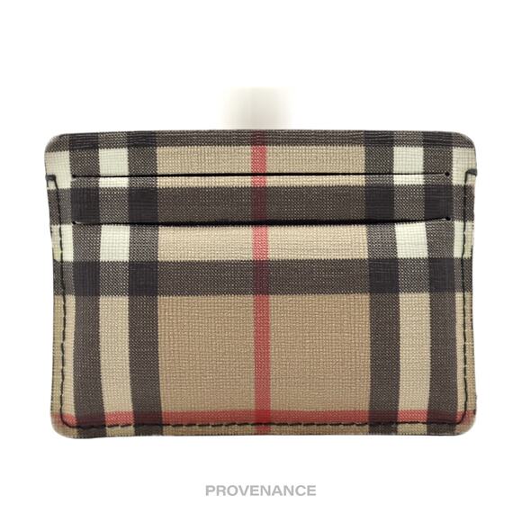 🔴 Burberry Card Holder Wallet - Nova Vintage Check - Picture 1 of 6